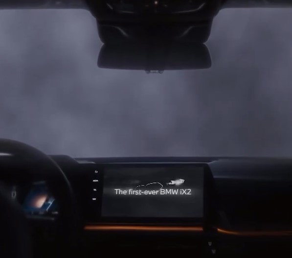 2024 BMW iX2 Interior Teased In New Fortnite Video
