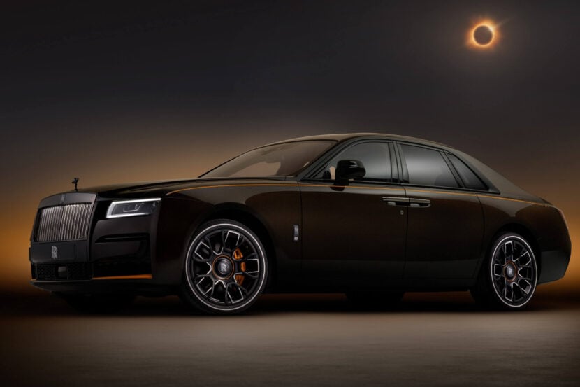 Rolls-Royce Black Badge Ghost Ékleipsis Is Inspired By A Total Solar Eclipse