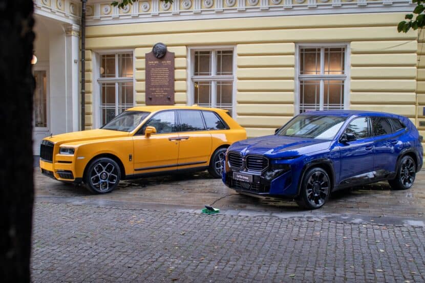BMW XM And Rolls-Royce Cullinan Pose For The Camera As Opulent SUV Duo