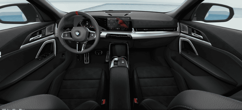 Trim and dash of the new BMW X2