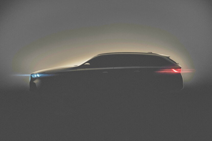 BMW 5 Series Touring Teased Again, Coming Spring 2024