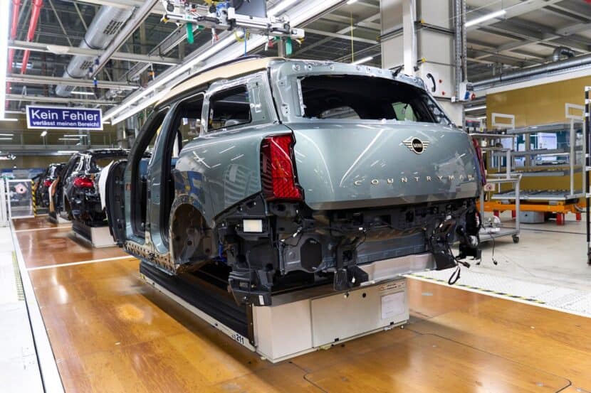 New MINI Countryman Enters Production At BMW Plant In Leipzig