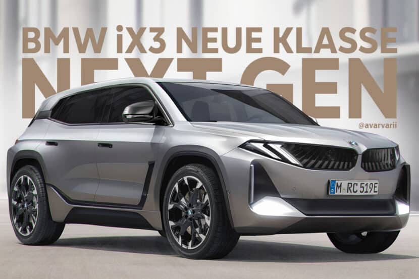 We Hope The 2025 BMW iX3 Neue Klasse Will Look This Good