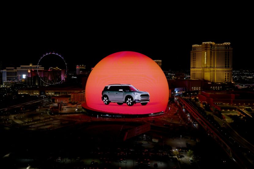 2025 MINI Countryman Goes Maxi On The Massive Sphere In Las Vegas