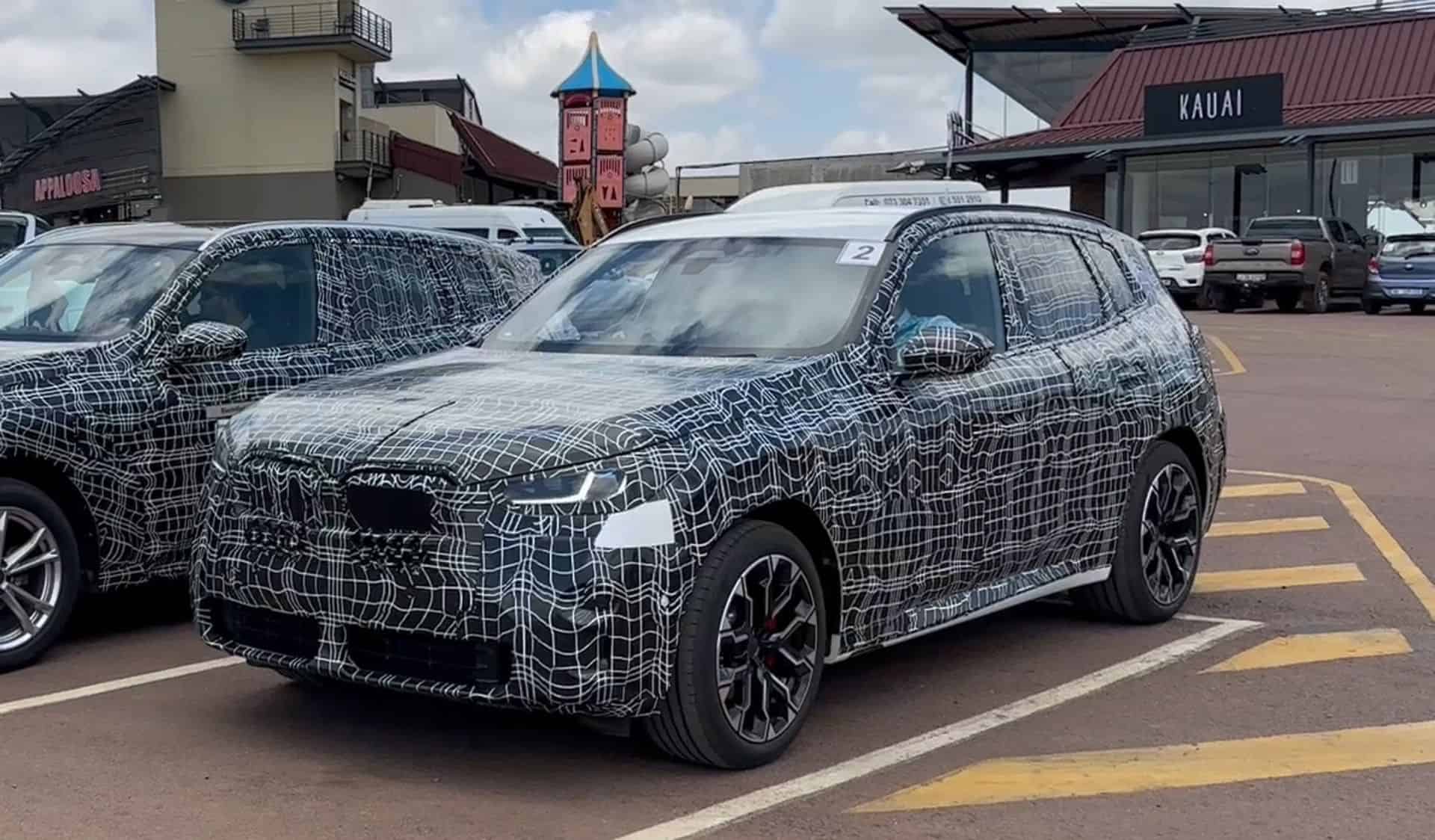 2025 BMW X3 Prototype Filmed in Germany