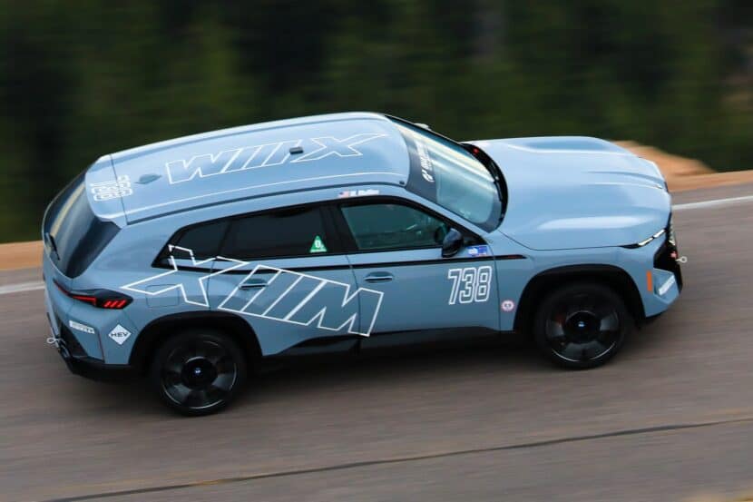 See The BMW XM Label Red Set Pikes Peak Record For Hybrid SUVs