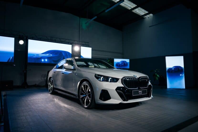 BMW i5 Brooklyn Grey With Black Grille Featured At 5 Series Launch In Ireland