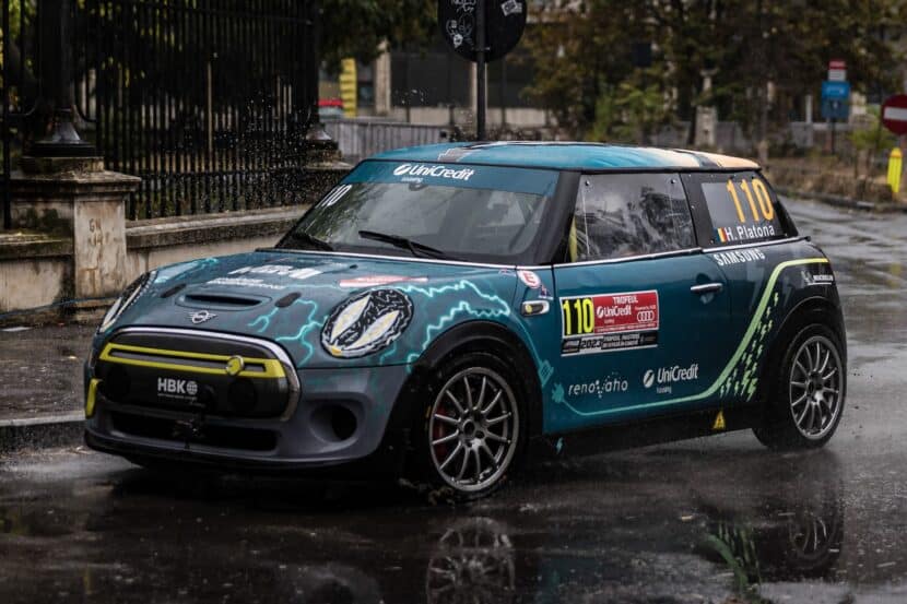 This Electric MINI Won The Romanian Super Rally Championship In Its Class