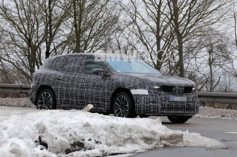 Upcoming BMW iX3 (NA5) Spotted in the Snow