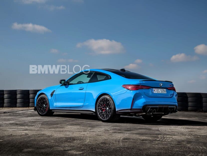 2025 BMW M4 CS Launching in Riviera Blue and Frozen Isle of Man Green