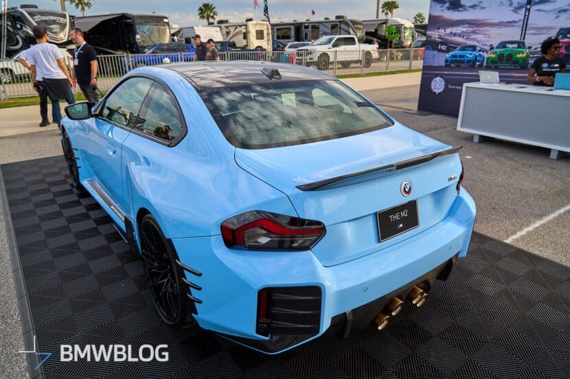BMW M2 Flaunts Striking M Performance Exhaust At 2024 Daytona