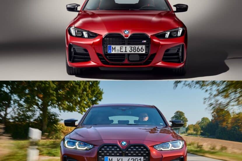2025 BMW 4 Series Facelift vs. Pre-Facelift - Photo Comparison