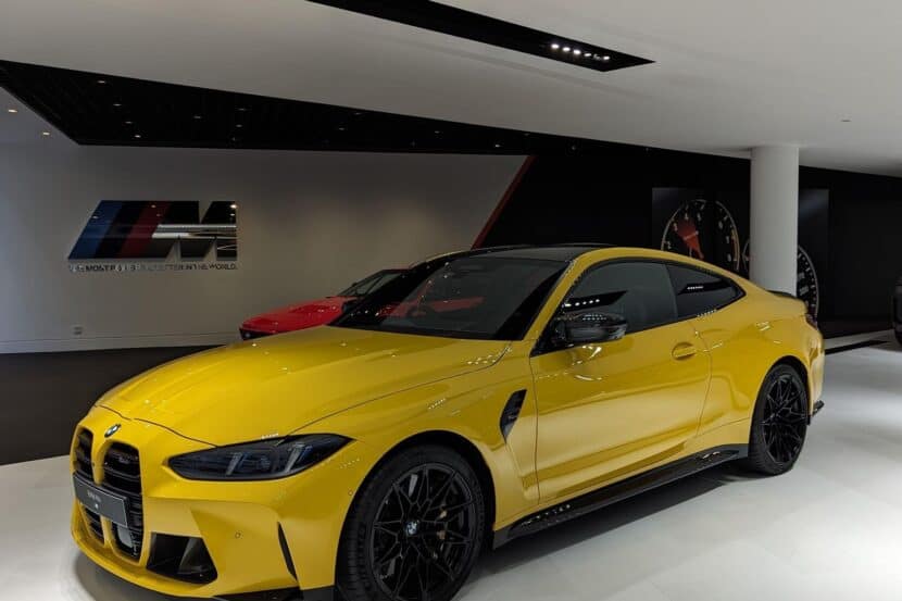 2025 BMW M4 Speed Yellow Photographed In The Metal