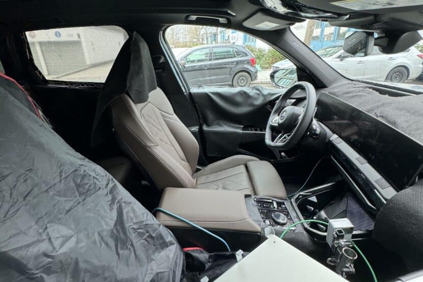 2025 BMW X3 Spotted Showing Its Interior Design