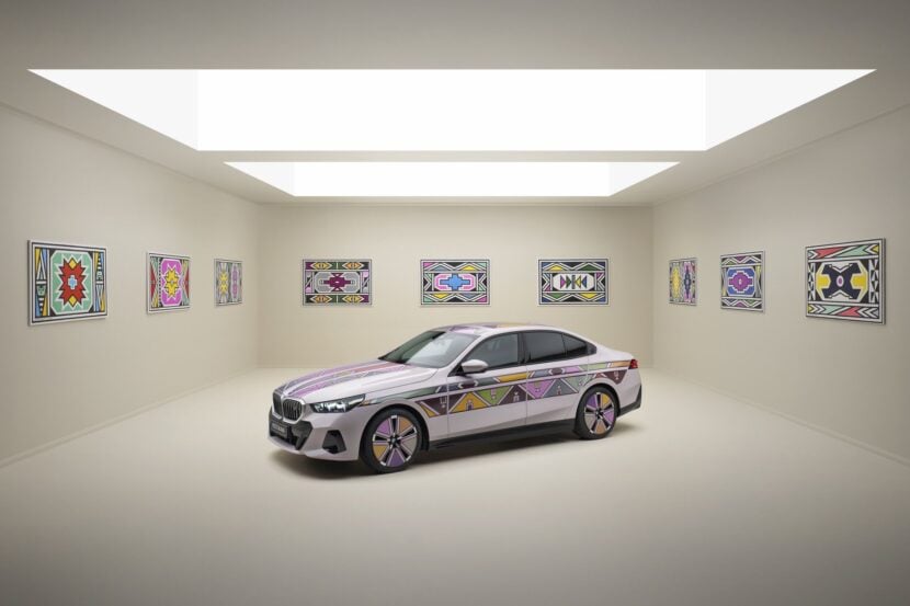 BMW i5 Flow NOSTOKANA Is A Nod To The E34 5 Series Art Car
