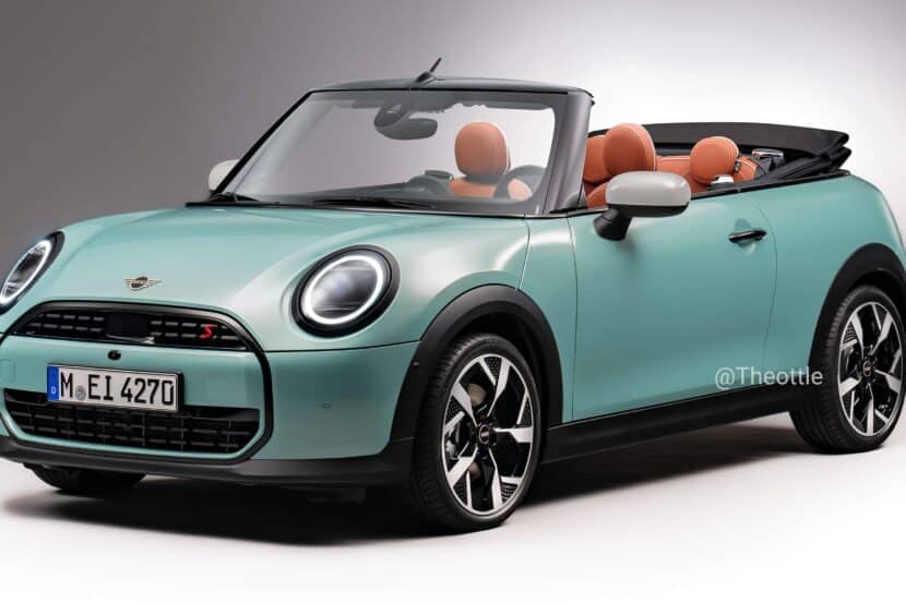 New MINI Cooper Drops Roof In Speculative Convertible Rendering