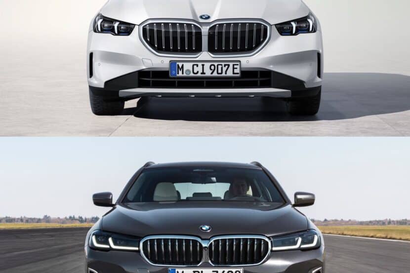 Photo Comparison: New 5 Series Touring vs. Old 5 Series Touring