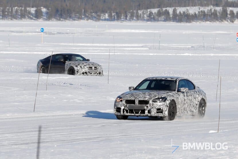 The 2025 BMW M2 CS Testing in Sweden's Winter Wonderland