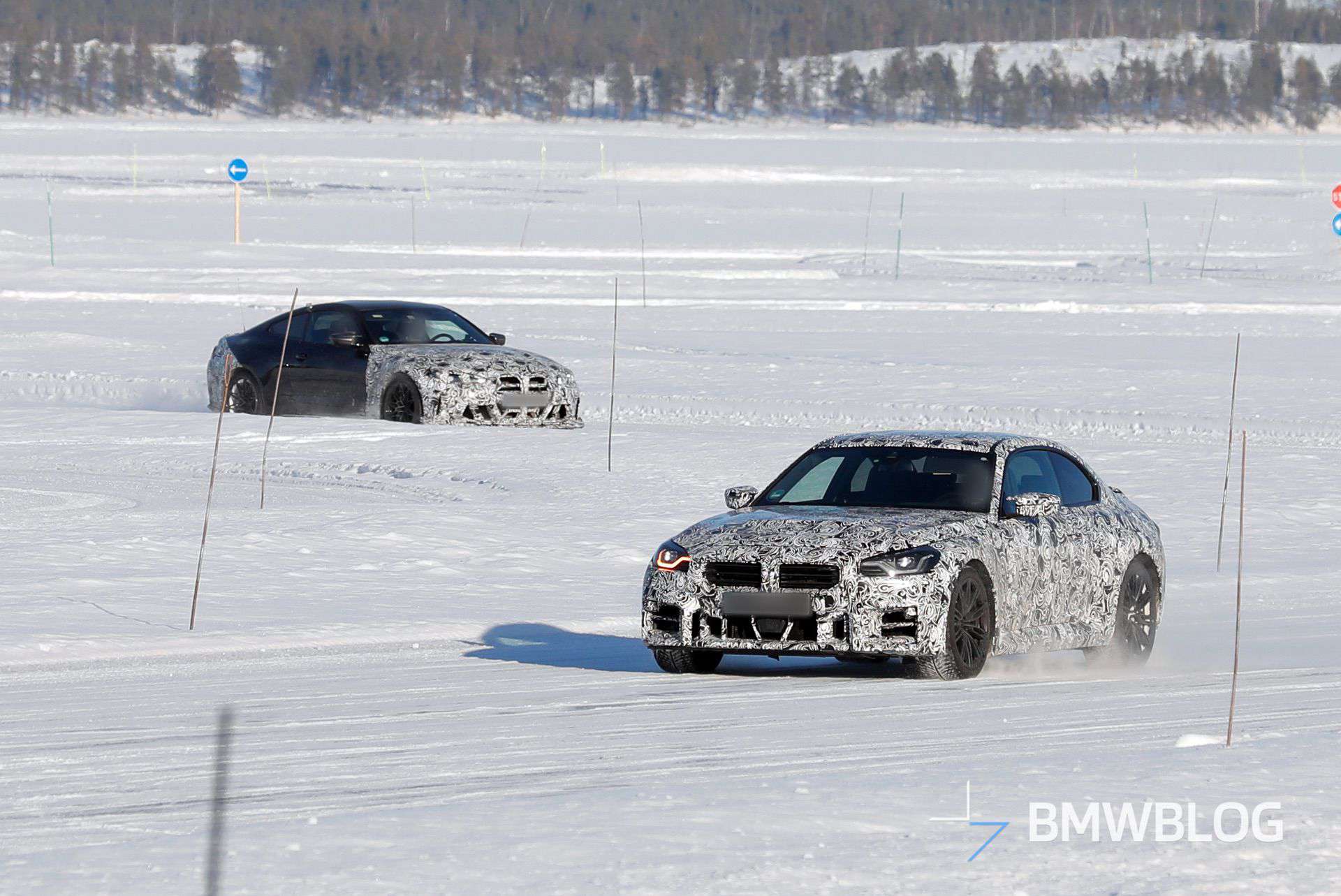 The 2025 BMW M2 CS Testing in Sweden’s Winter Wonderland