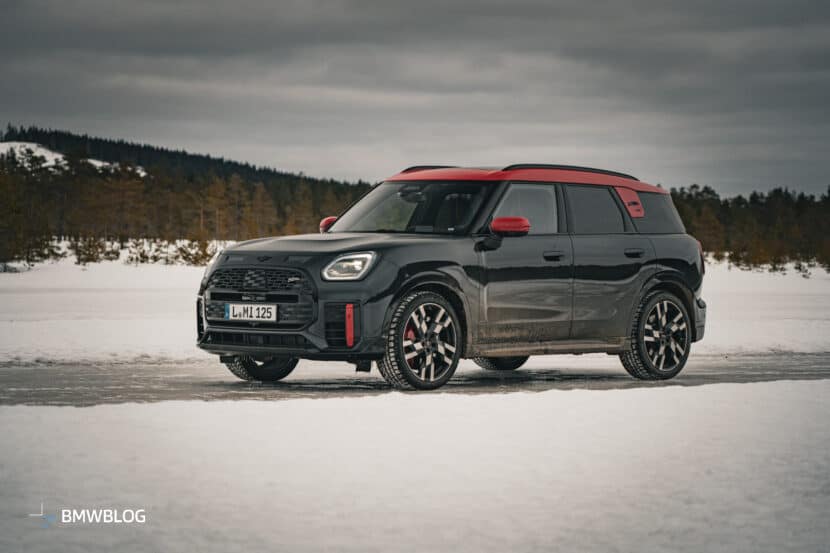 2025 MINI Countryman JCW Tackles Snowy Sweden In Exclusive Photos
