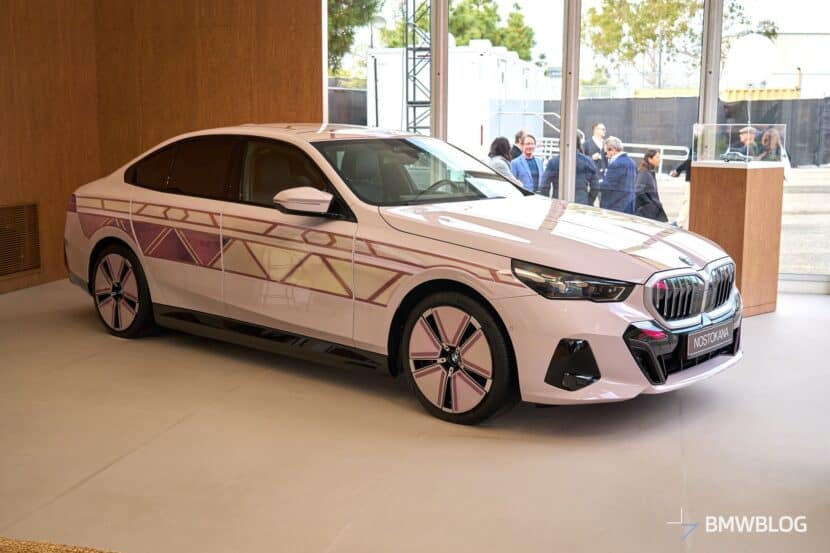 A Close Look At The BMW i5 Flow And Its Color-Changing Body