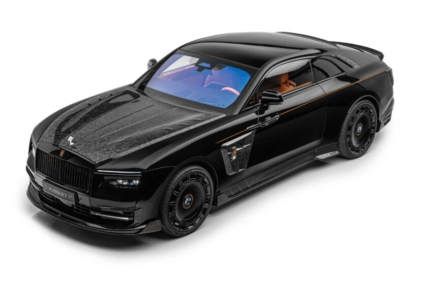 Rolls-Royce Spectre By Mansory Looks Like Darth Vader's EV