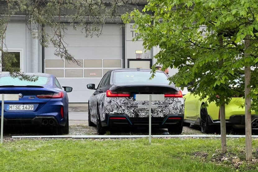 2025 BMW i3 Electric Sedan Facelift Spotted