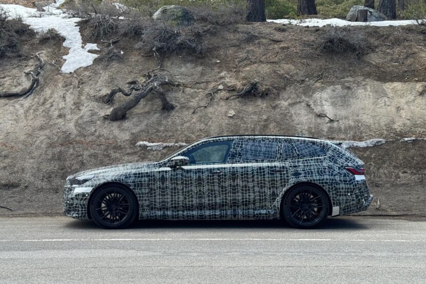 2025 BMW M5 Wagon Caught Testing In The US