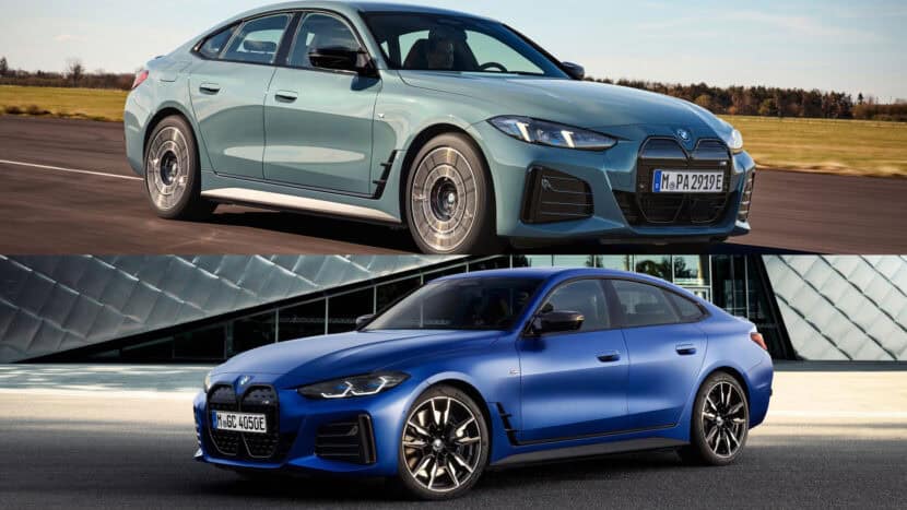 2025 BMW i4 M50 Facelift vs. Pre-Facelift – Photo Comparison