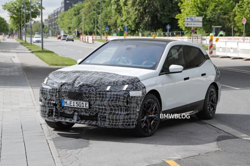 2025 BMW iX Facelift Spotted for the First Time!