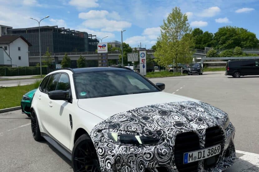 2025 BMW M3 Touring Spotted with Updated Headlights in Latest Facelift