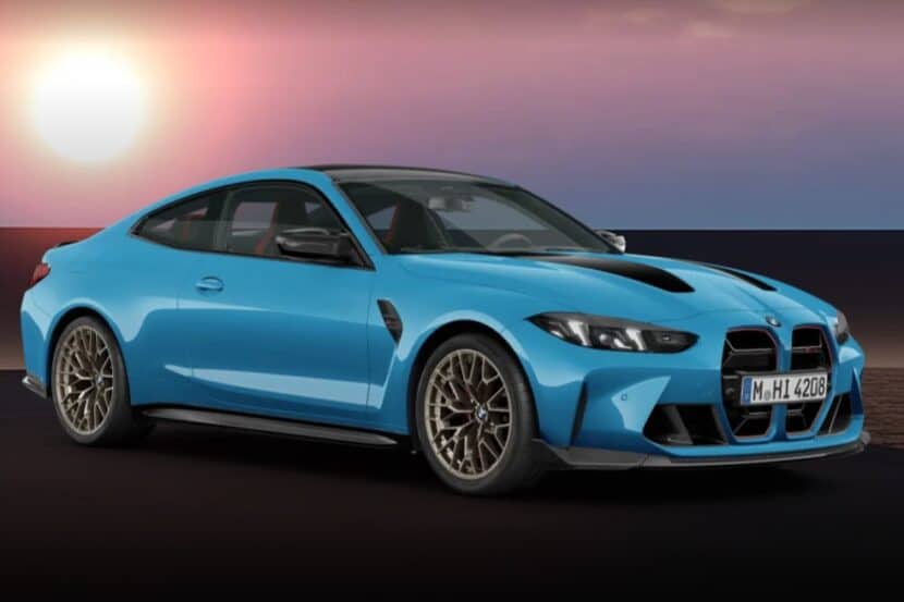 BMW M Boss Shares First Real Images Of M4 CS In Riviera Blue
