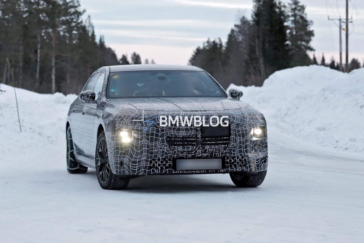 2027 BMW 7 Series Facelift Spied Hiding Huge Changes