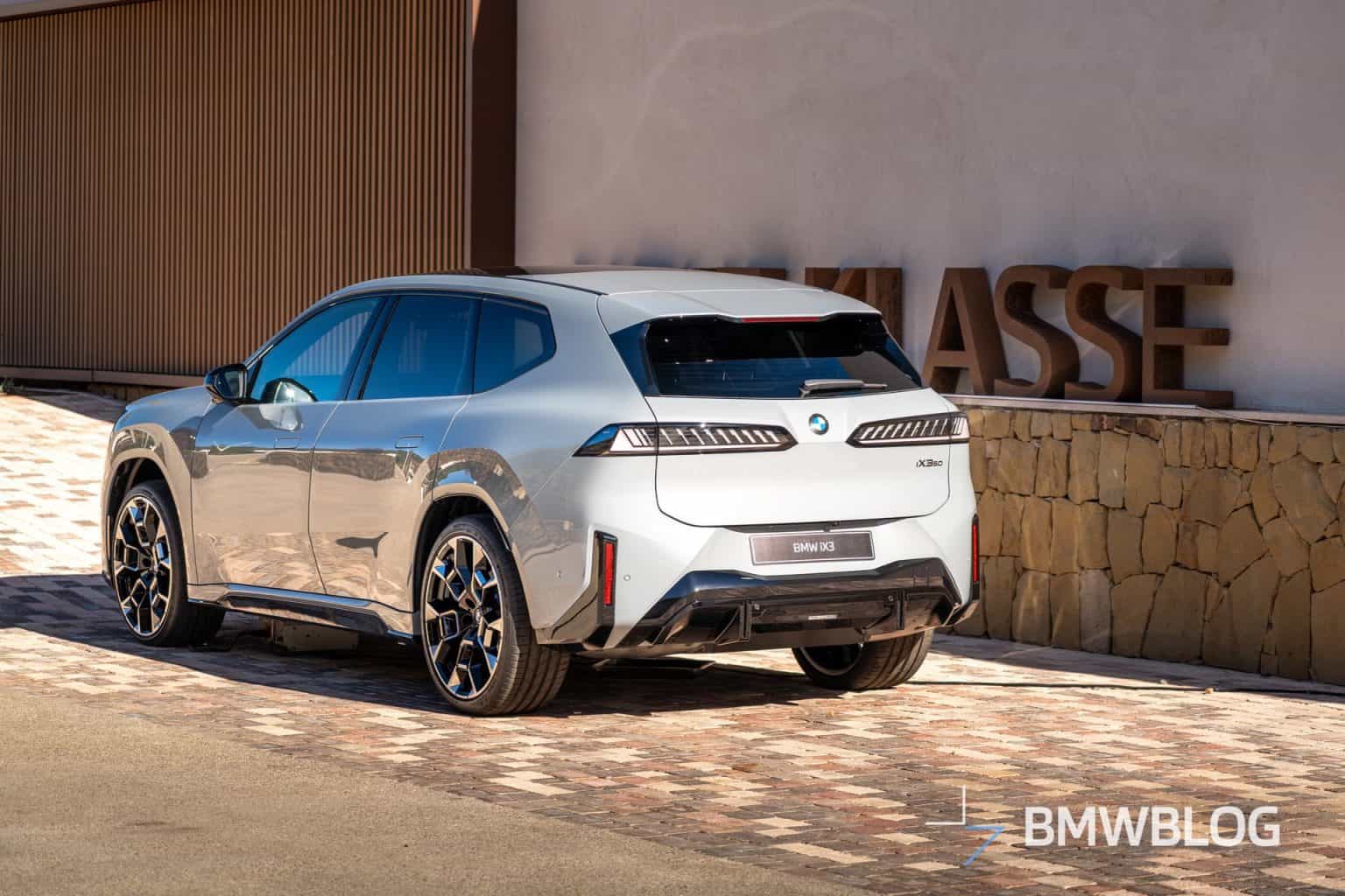 2026 BMW iX3 Shows M Sport Package Pro Upgrades