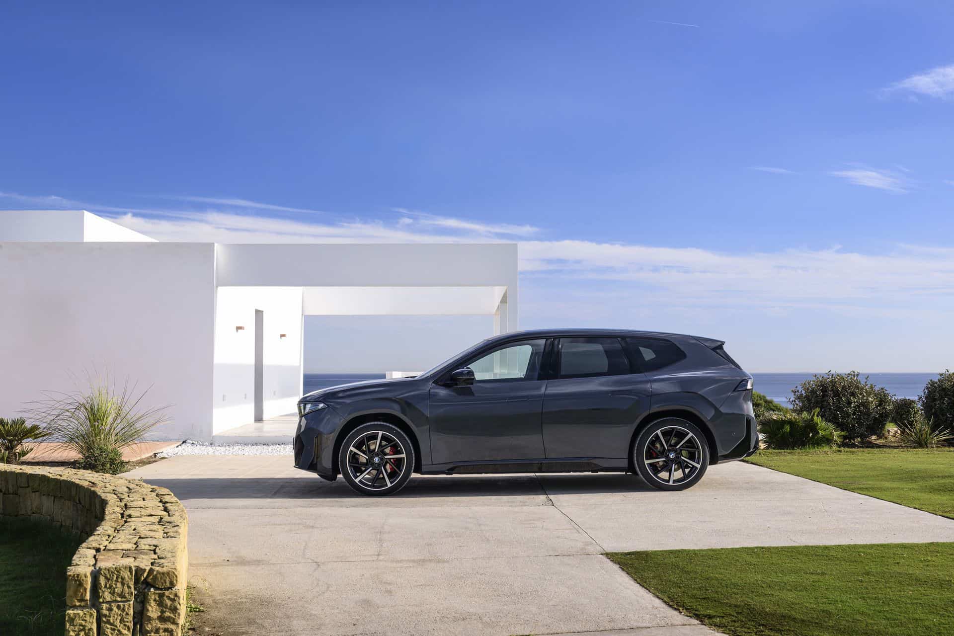 New BMW IX3 Looks Stunning In Polarized Grey Metallic Near The Rock Of 