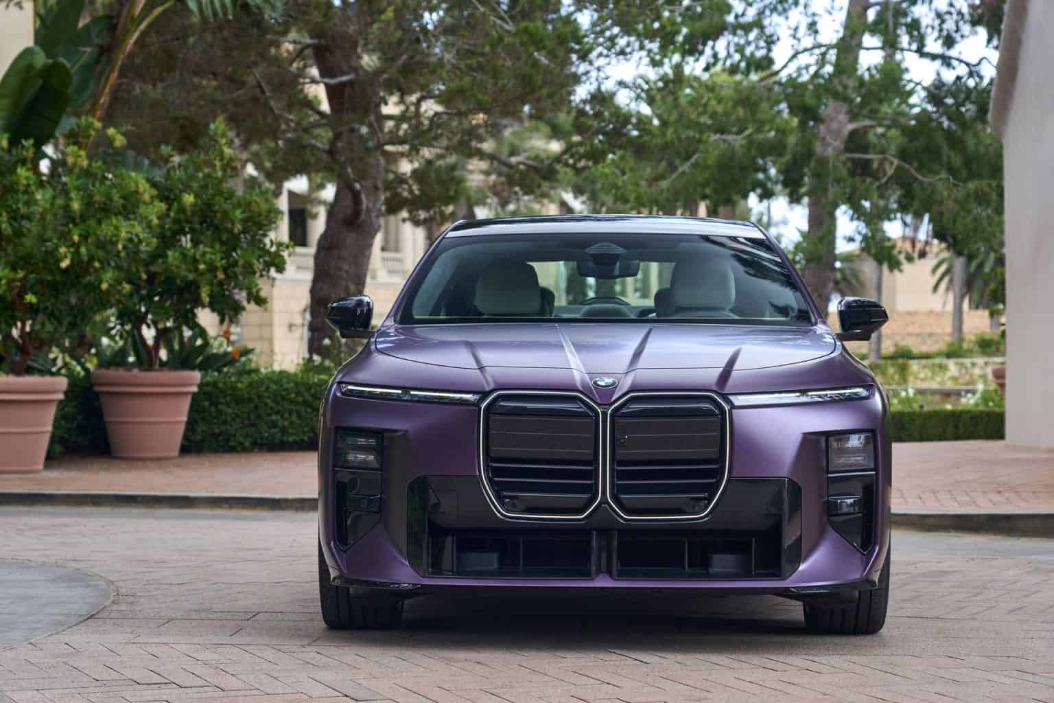 2027 BMW 7 Series In Matte Purple Is Impossible To Ignore
