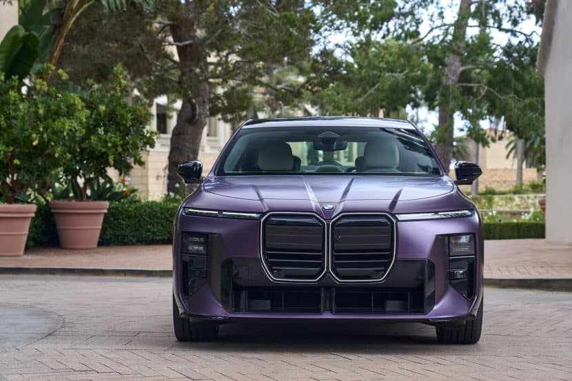 2027 BMW 7 Series In Matte Purple Is Impossible To Ignore