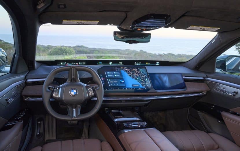 2027 BMW I7 60 XDRIVE REVIEW VANCOUVER GREEN 24 2027 BMW I7 60 XDRIVE interior Neue Klasse