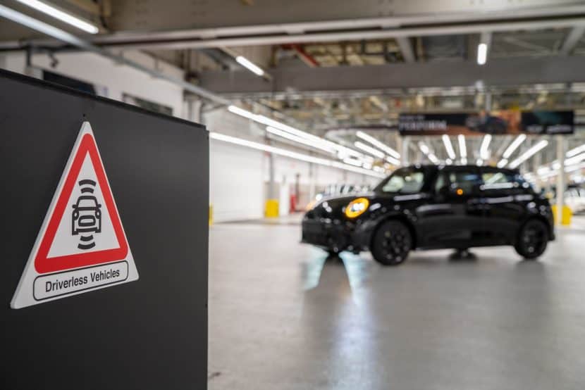 AUTOMATED DRIVING AT MINI OXFORD PLANT 4