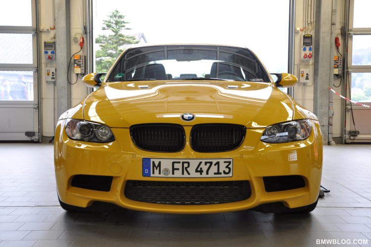 2011 M Festival: BMW M3 Sedan Individual in Speed ​​Yellow