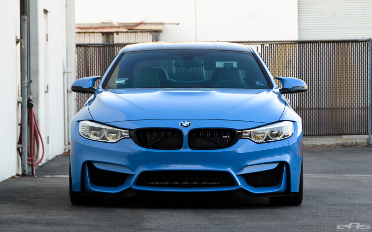 Akrapovic Exhaust And KW HAS Installed On Yas Marina Blue M4 