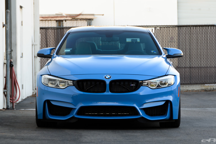 Akrapovic Exhaust And KW HAS Installed On Yas Marina Blue M4