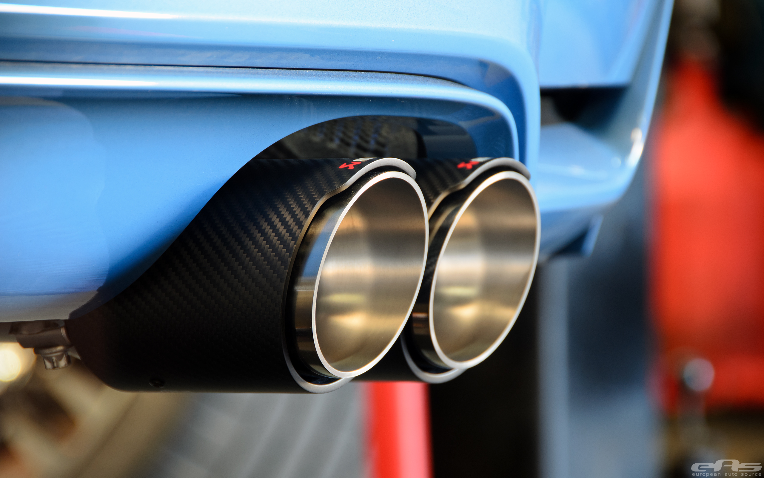 Akrapovic Exhaust And KW HAS Installed On Yas Marina Blue M4 Image 25