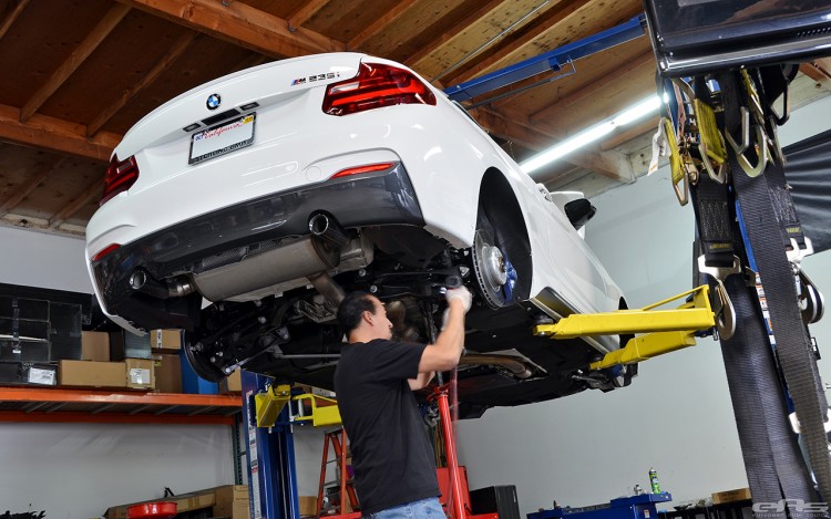 Alpine White M235i Gets Lowered At European Auto Source