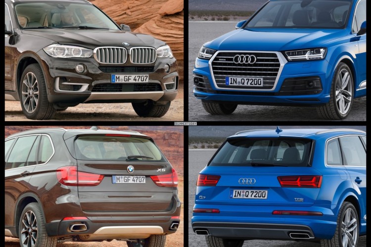 2015 Audi Q7 vs. 2015 BMW X5 - Photo Comparison