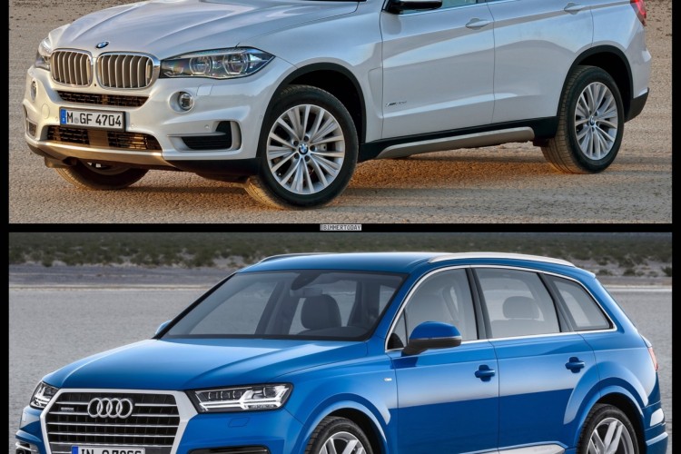Driving Comparison: 2015 BMW X5 vs 2016 Audi Q7