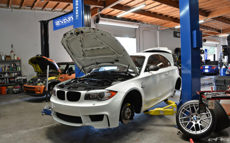 BMW 1M Gets Coilovers And Wheels