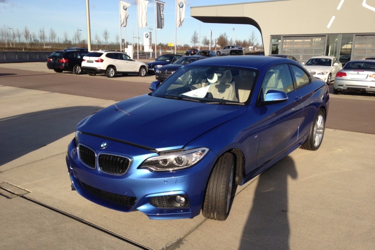 BMW 2 Series Coupe in Estoril Blue - Real Life Photos