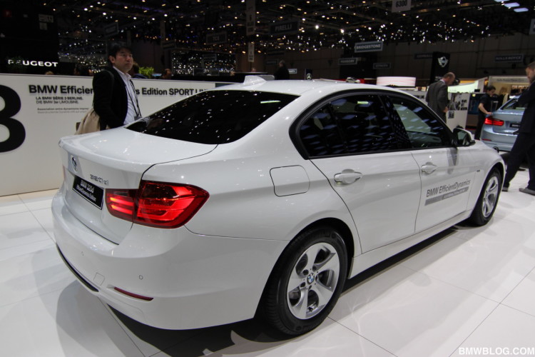 2012 Geneva Motor Show: BMW 320d EfficientDynamics