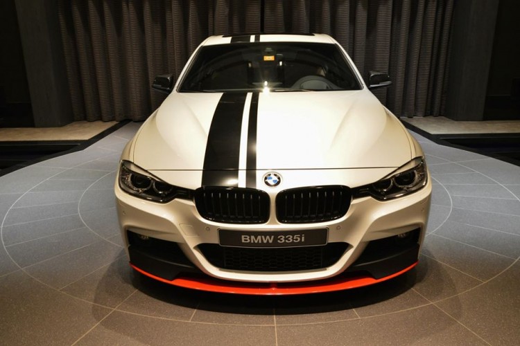 BMW M Performance 3 Series with tuning accessories and 340 hp